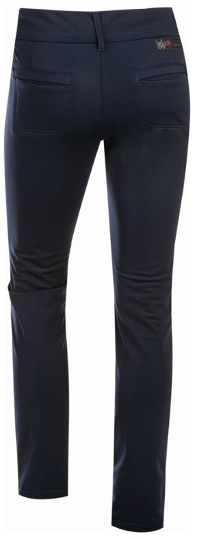 Alberto Lucy WR Super Jersey dames winter golfbroek - Tregging | kleur: Marineblauw