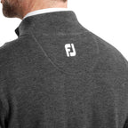 Footjoy Wolmix halve rits golf pullover trui | kleur: Grijs