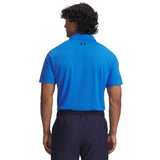 Under Armour T2G heren golf poloshirt (atlantishblauw)