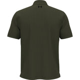 Under Armour Playoff 3.0 Printed heren golfpolo shirt (legergroen)