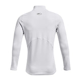 Under Armour Fitted Mock - thermische compressie shirt (wit)