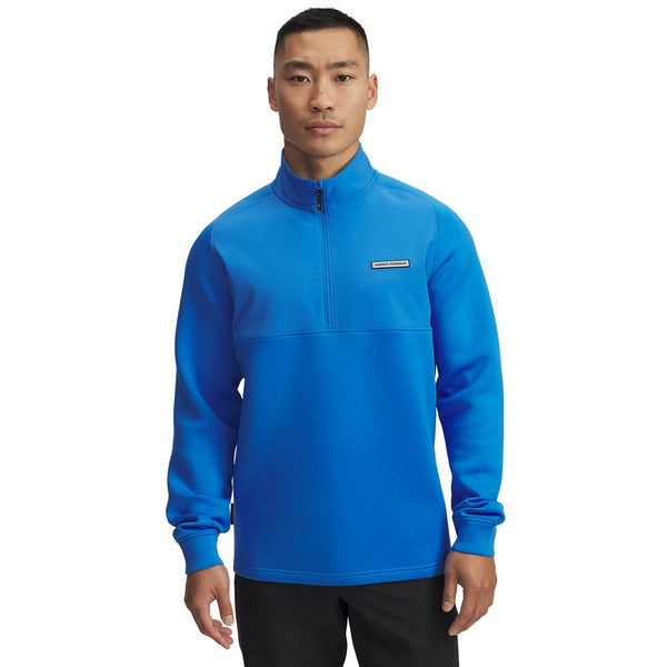 Under Armour Drive Pro Hybrid - heren goltrui | kleur: Atlantisblauw