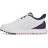 Under Armour Fade Spikeless dames golfschoen (wit-marineblauw)