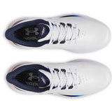 Under Armour Fade Spikeless dames golfschoen (wit-marineblauw)