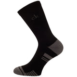 Calvin Klein Tech Crew heren golfsokken 3 paar (zwart)