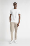 Calvin Klein Vacation Chino - katoenmix slim fit heren golfbroek (beige)