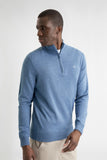 Calvin Klein Avenue Sweater - heren golf pullover (denim)