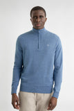 Calvin Klein Avenue Sweater - heren golf pullover (denim)