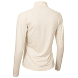 Calvin Klein Dakota Quarter Zip - dames golf pullover (amandelbeige)