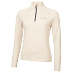 Calvin Klein Dakota Quarter Zip - dames golf pullover (amandelbeige)