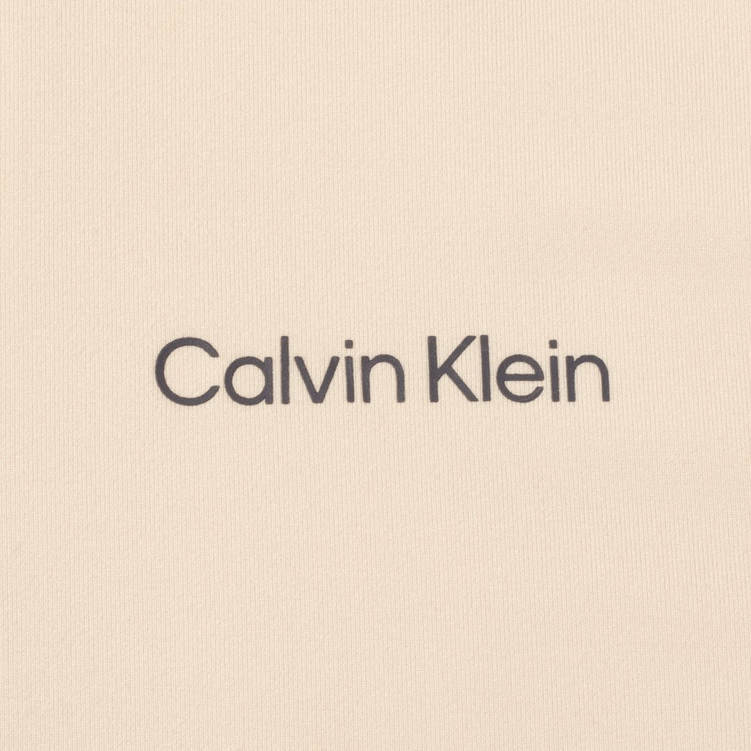 Calvin Klein Dakota Quarter Zip - dames golf pullover (amandelbeige)