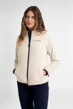Calvin Klein Faye dames golfjas - golfjack (amandelbeige)