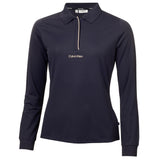 Calvin Klein Mila Lange Mouwen dames golfpolo (marineblauw)