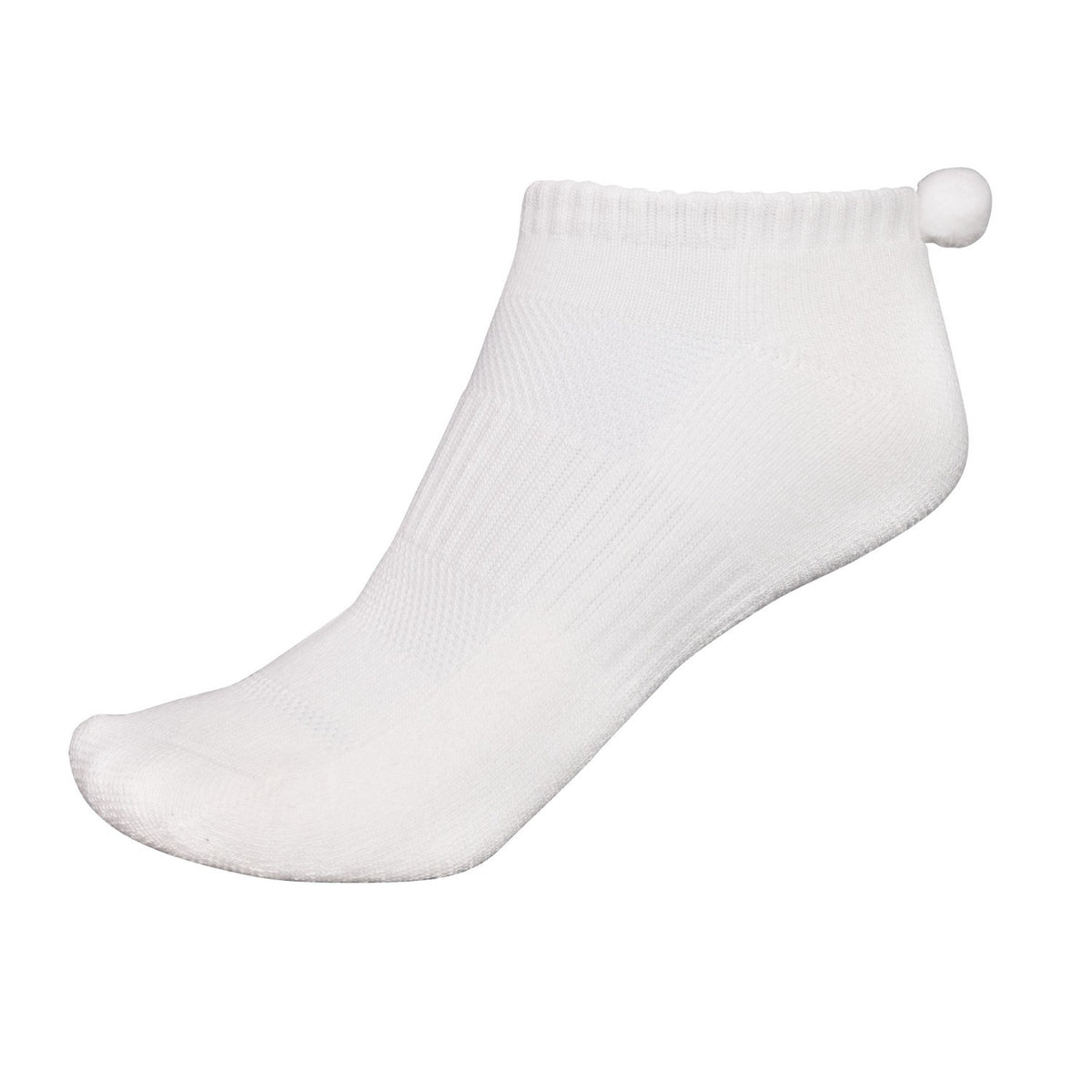 Footjoy ProDry Pom Pom dames golfsokken | kleur: Wit