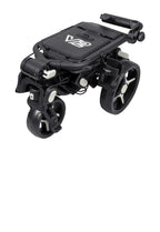 Axglo V2 ultra lichte 3-wiel golftrolley met zwenkwiel | kleur: Zwart