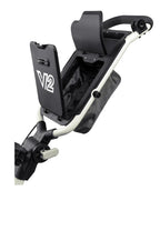 Axglo V2 ultra lichte 3-wiel golftrolley met zwenkwiel | kleur: Grijs
