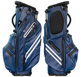 BagBoy Technowater Hybrid golftas - standbag met Top-Lock (marineblauw)