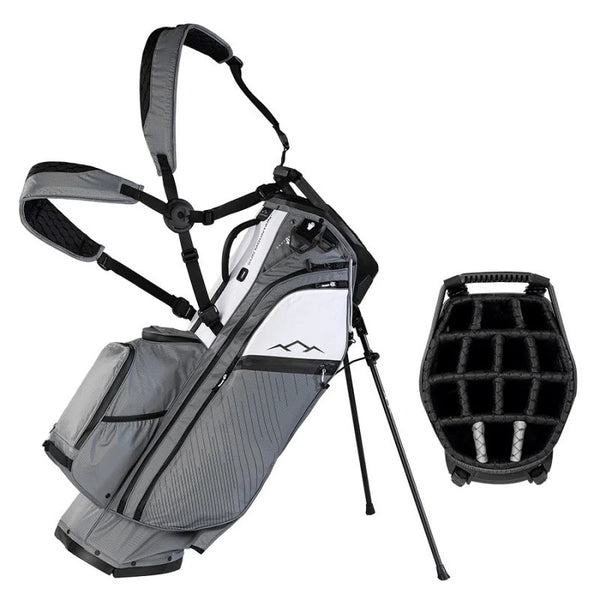 Sun Mountain E4.5 VLO H2NO waterdichte hybride standbag- | kleur: Grijs-wit