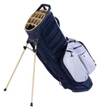 Sun Mountain E4.5 VLO H2NO waterdichte hybride standbag- (marineblauw-wit)