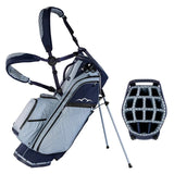 Sun Mountain E4.5 VLO H2NO waterdichte hybride standbag- (marineblauw-asblauw)