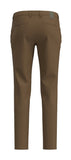Alberto Rookie Stretch Energy heren winter golfbroek (bruin)