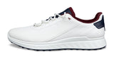 Ecco S Casual heren golfschoen (wit-marineblauw)