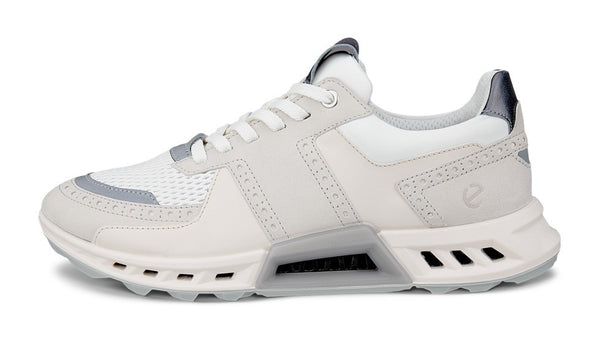 Ecco Biom C4 dames golfschoen | kleur: Grind-wit-zilver