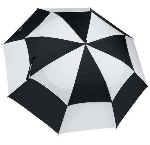 BagBoy golfparaplu Double Canopy | kleur: Zwart-wit