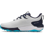 Under Armour Drive Pro Clone SL heren golfschoen | kleur: Lichtgrijs-marineblauw