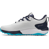 Under Armour Drive Pro Clone SL heren golfschoen | kleur: Lichtgrijs-marineblauw