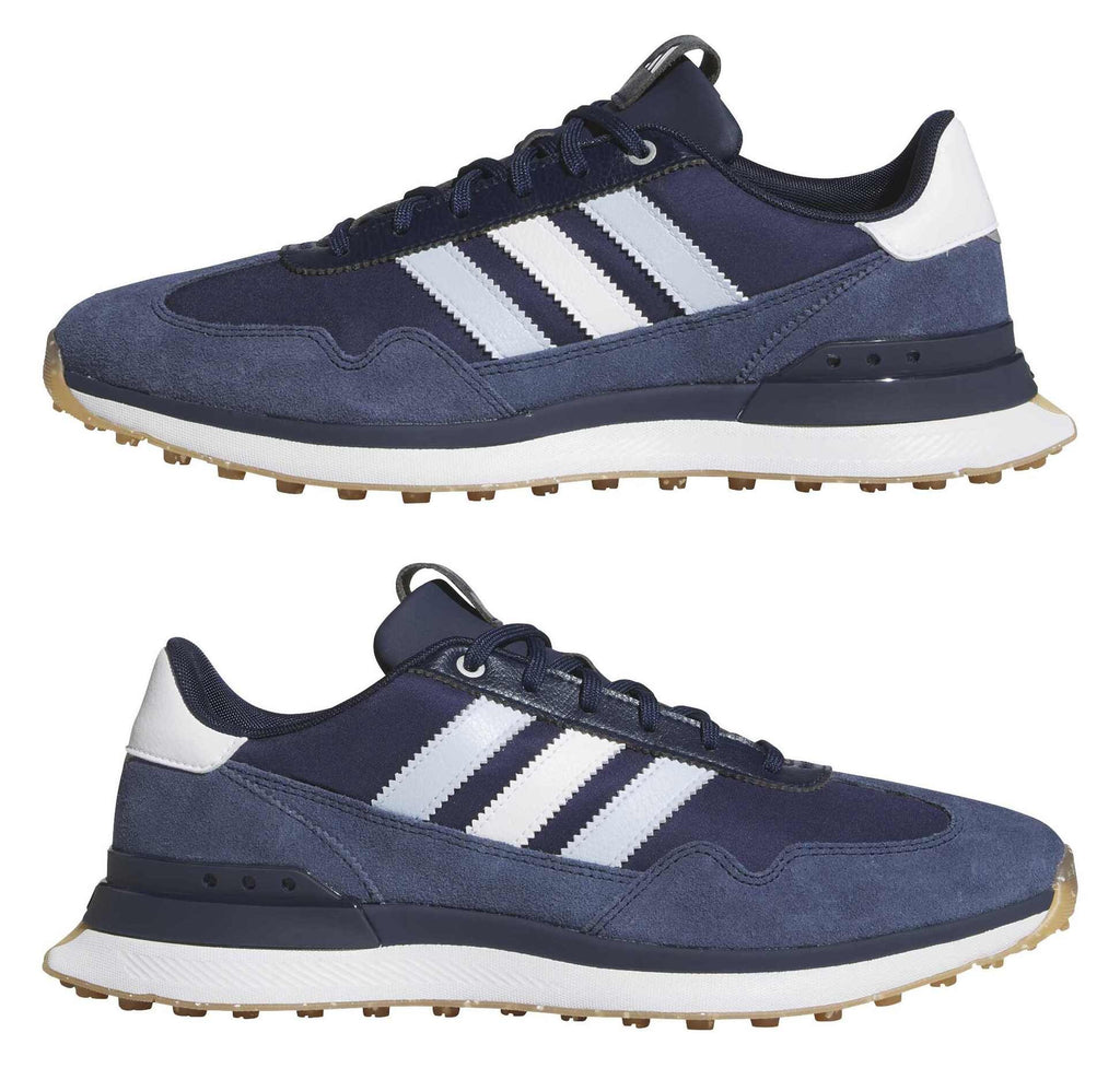 adidas Textile 26 heren golfschoen | kleur: Marineblauw-wit