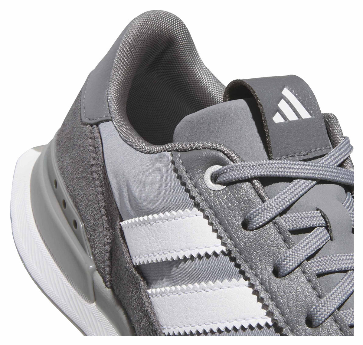 adidas Textile 26 heren golfschoen | kleur: Grijs-wit