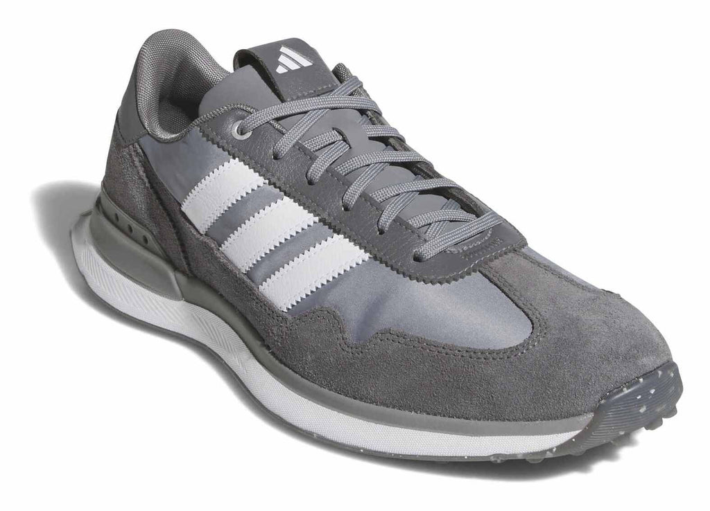 adidas Textile 26 heren golfschoen | kleur: Grijs-wit
