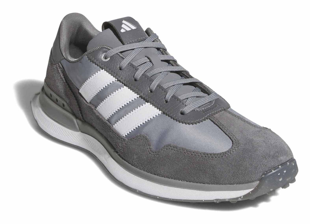 adidas Textile 26 heren golfschoen | kleur: Grijs-wit