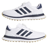 adidas S2G SL BOA 26 dames golfschoen (wit-marineblauw)