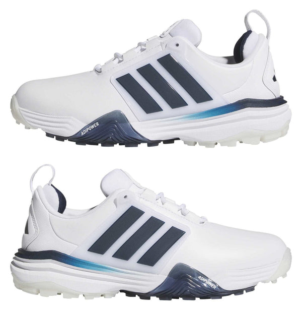 adidas Adipower 26 dames golfschoen (wit-marineblauw)