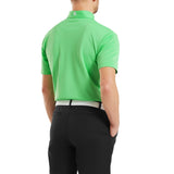FootJoy Stretch Pique heren golfpolo shirt (appelgroen)