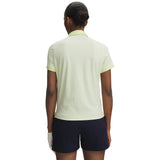 Under Armour Dry dames golfpolo (groen print)