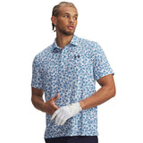 Under Armour Playoff 3.0 Heren Golfpolo Shirt (floral)