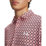 Under Armour Matchplay Printed Heren Golfpolo Shirt (crab)