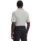 Under Armour T2G heren golf poloshirt (titanium)