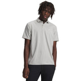 Under Armour T2G Printed Heren Golf Poloshirt (titanium-wit)