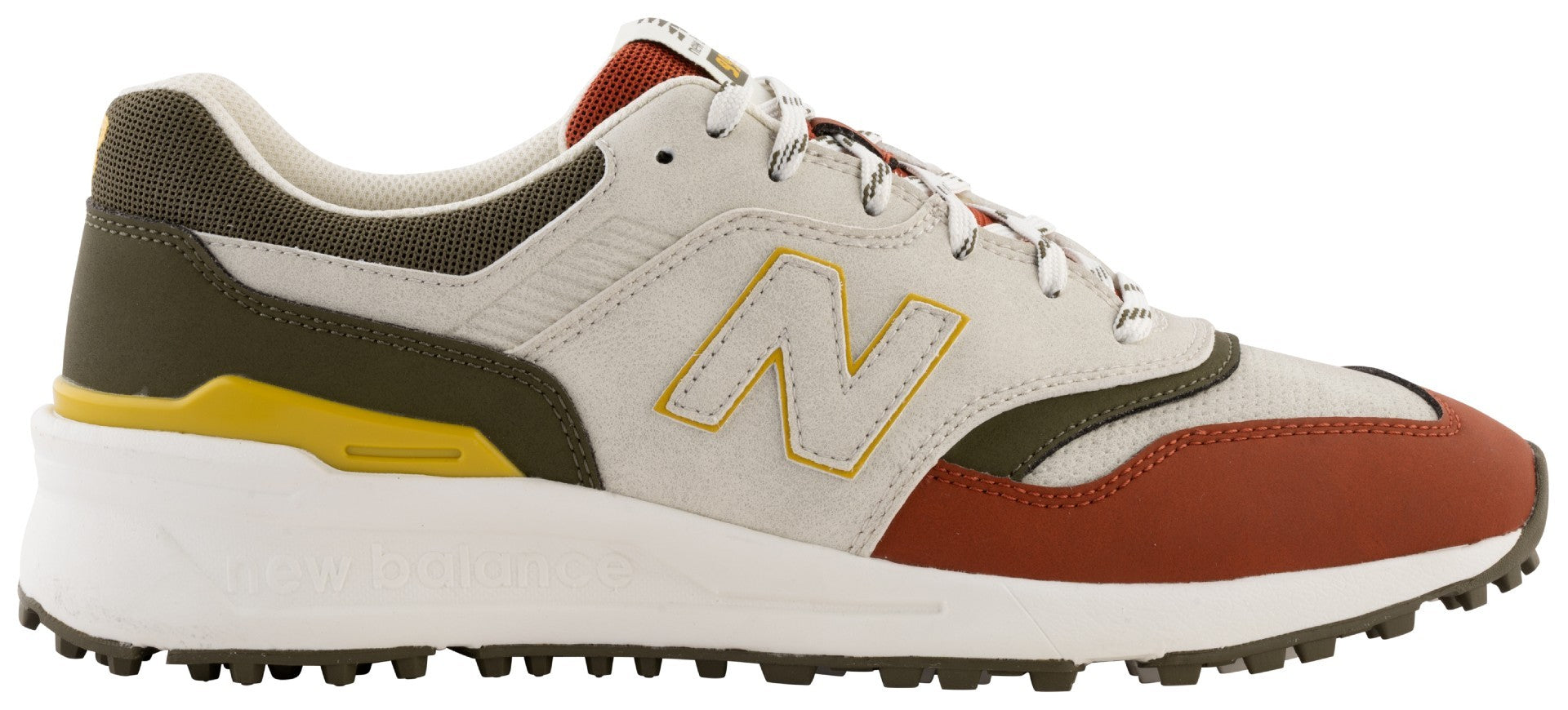New Balance 997 heren golfschoen | kleur: Olijf-beige