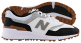 New Balance 997 heren golfschoen (zwart-wit-grijs)