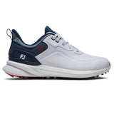 Footjoy PRO/SL heren golfschoen (wit-blauw)