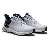 Footjoy PRO/SL heren golfschoen (wit-blauw)