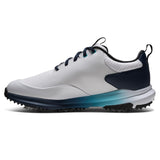 FootJoy Tour Rival heren golfschoen (wit-marineblauw)