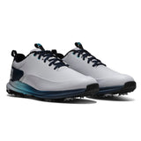 FootJoy Tour Rival heren golfschoen (wit-marineblauw)