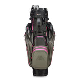Big Max Dri Lite Silencio 3 golftas - cartbag (grijs-zwart-fuchsia)