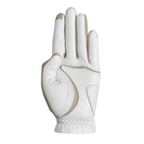 Zoom Hybrid dames golfhandschoen (wit-beige)
